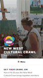 Mobile Screenshot of newwestculturalcrawl.com